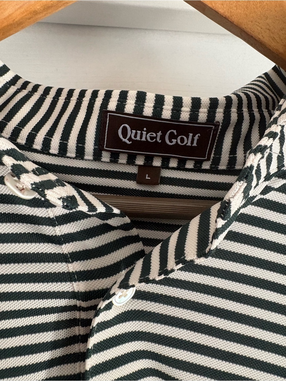 Quiet Golf Striped Polo - Picture 3 of 3